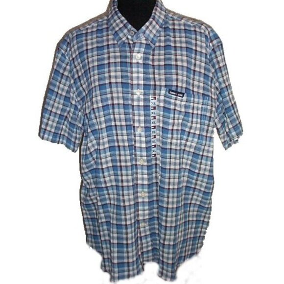 TOMMY HILFIGER Plaid Shirt - XL - NEW - Picture 1 of 8
